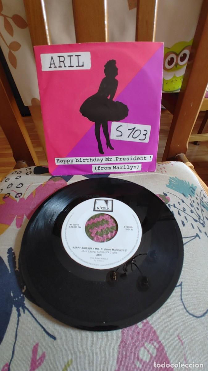 Discos de vinilo: ARIL-SINGLE HAPPY BIRTHDAY MR. PRESIDENT