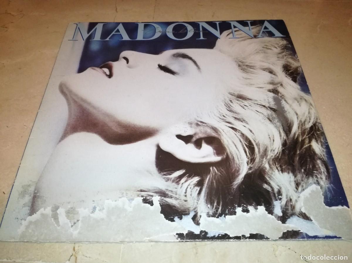 Discos de vinilo: MADONNA-TRUE BLUE-CONTIENE ENCARTE-ORIGINAL ESPA&Ntilde;OL 1986