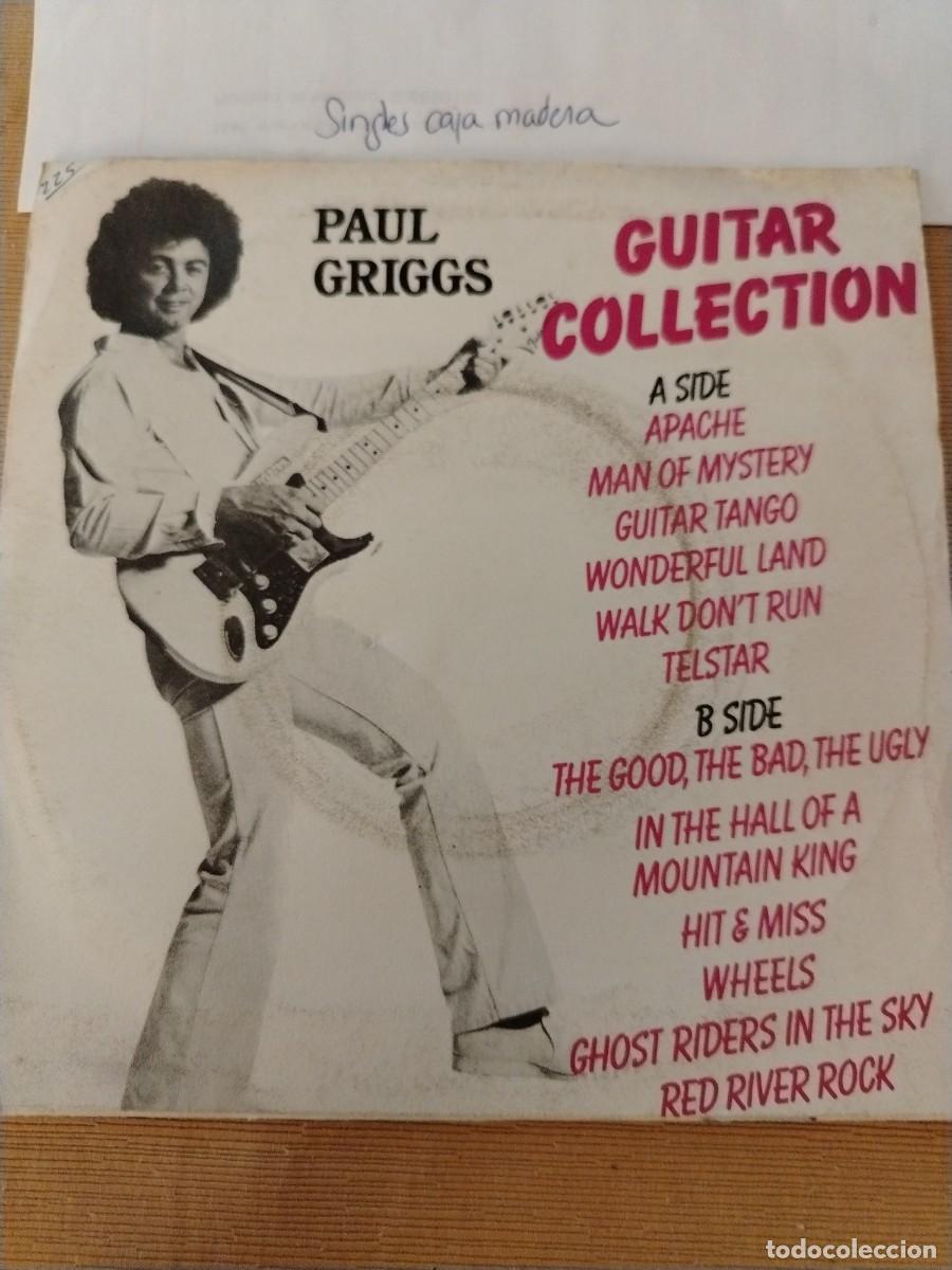 Discos de vinilo: Single vinilo Paul griggs guitar collection guitarra