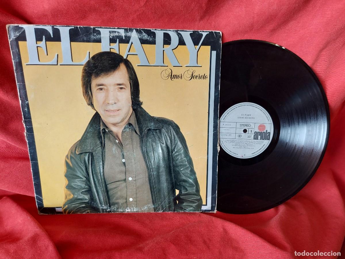 Discos de vinilo: LP EL FARY AMOR SECRETO 1983 ( PEDIDOS M&Iacute;NIMOS 10 &euro; ) CAJA N.&ordm; 4 - LP