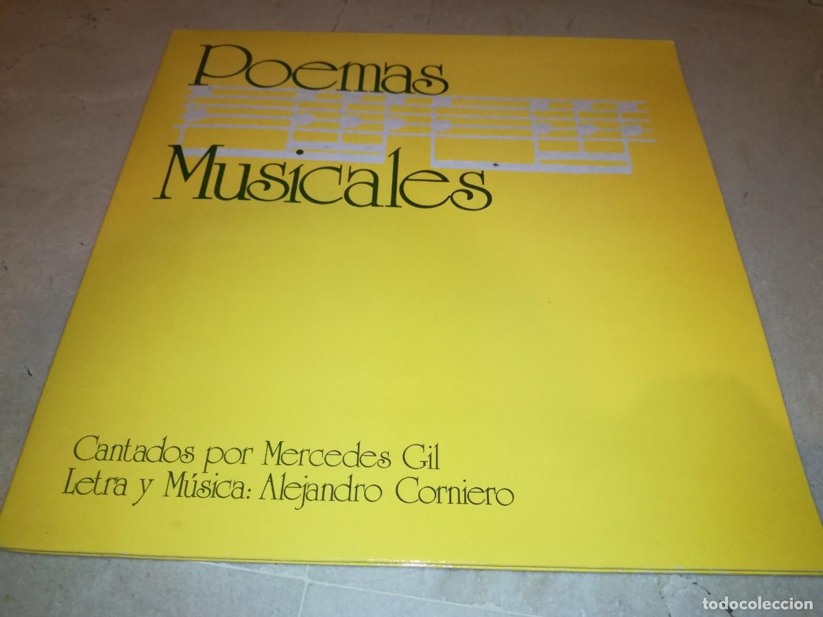 Discos de vinilo: POEMAS MUSICALES. CANTADOS POR MERCEDES GIL-GATEFOLD