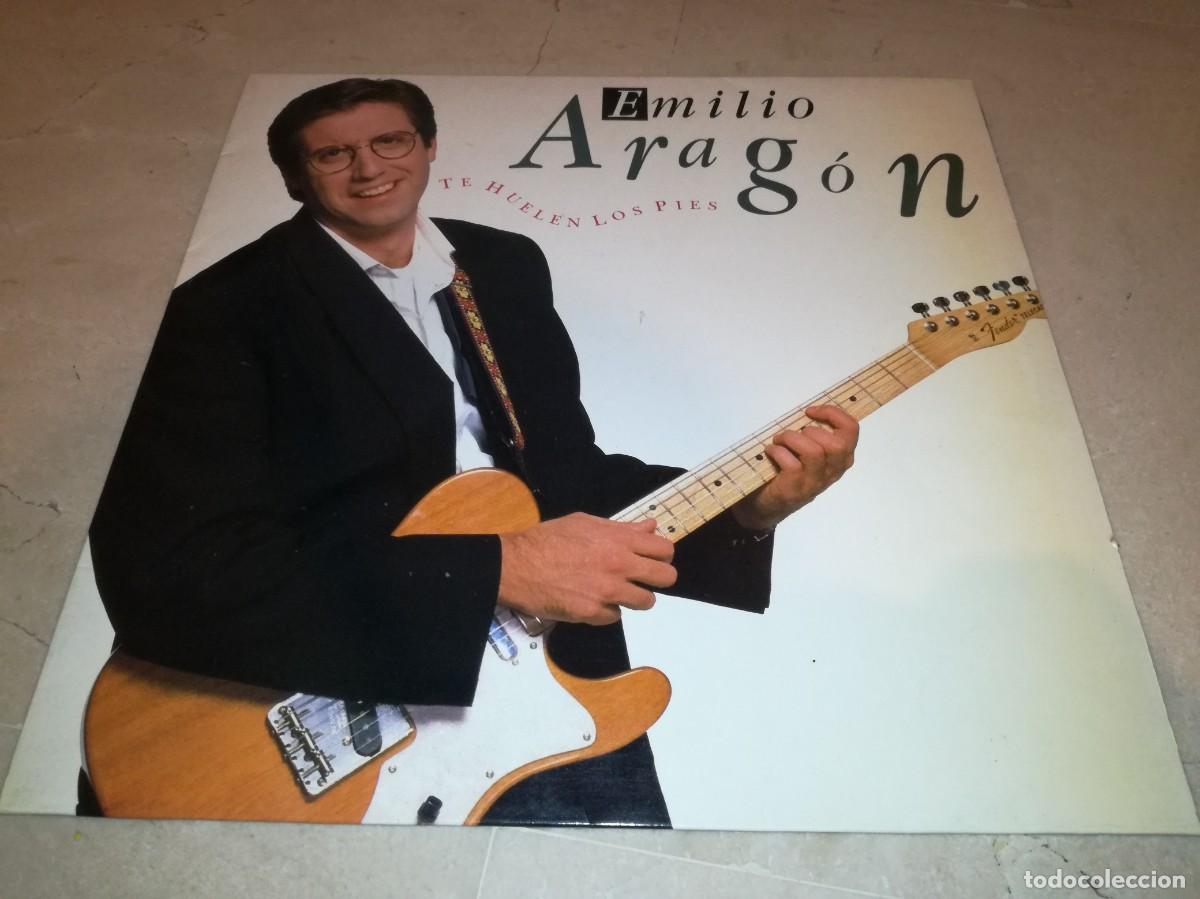 Discos de vinilo: EMILIO ARAGON-TE HUELEN LOS PIES-ORIGINAL 1990