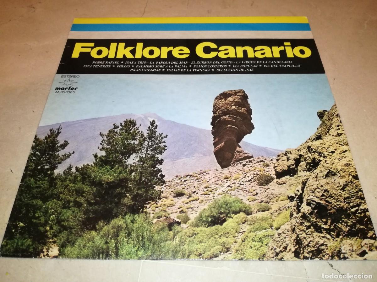 Discos de vinilo: FOLKLORE CANARIO-ORIGINAL 1982