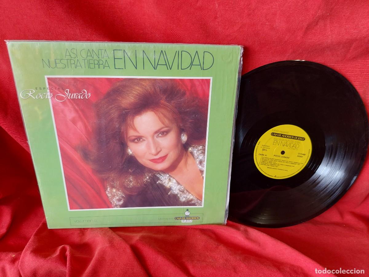 Discos de vinilo: LP ROC&Iacute;O JURADO -NAVIDAD VOL.9 --1990 ( PEDIDOS M&Iacute;NIMOS 10 &euro; ) CAJA N.&ordm; 4 - LP