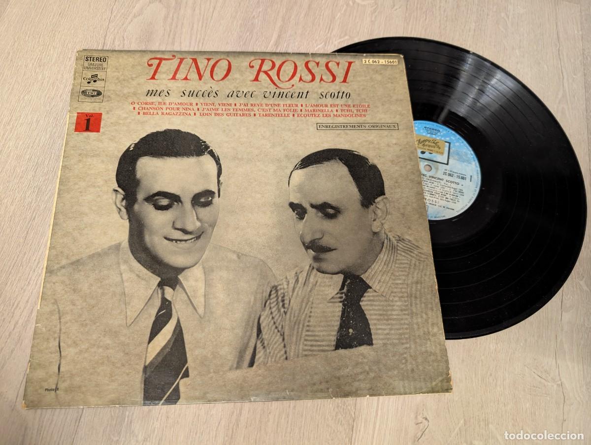 Discos de vinilo: TINO ROSSI - MES SUCCES AVEC VINCENT SCOTTO - EMI - EDICION FRANCIA - A&Ntilde;OS 60