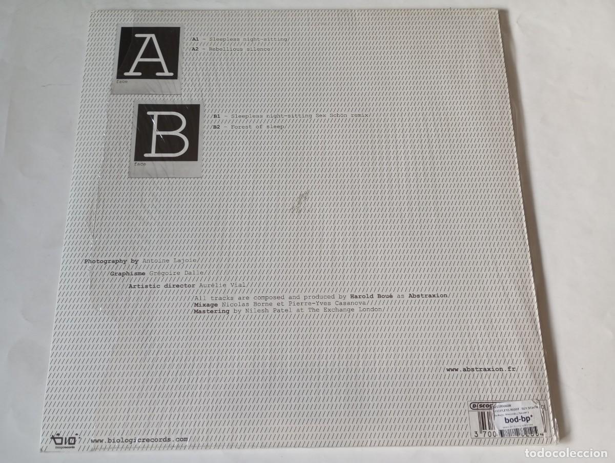 Discos de vinilo: Abstraxion &ndash; Sleepless Night-Sitting - 2007 - Foto 2
