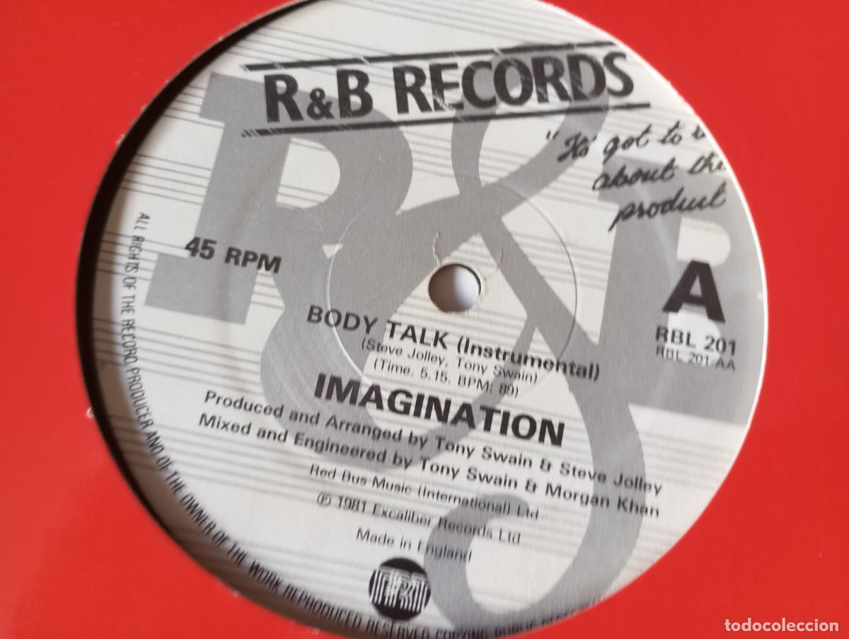 Discos de vinilo: Imagination &ndash; Body Talk - 1981 - Foto 2