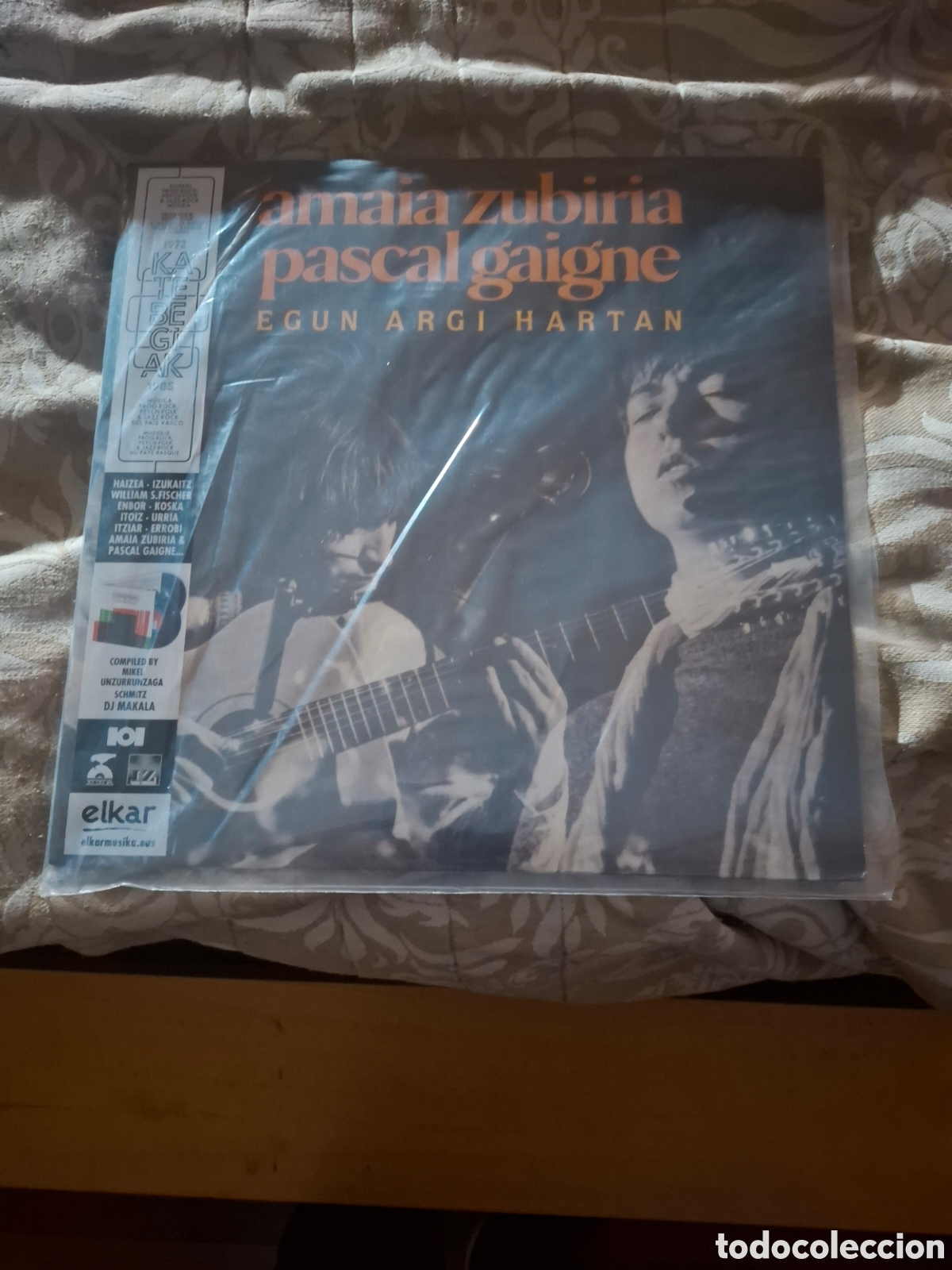 Discos de vinilo: Amaia Zubiria Pascal Gaigne Egun Argi Hartan reed