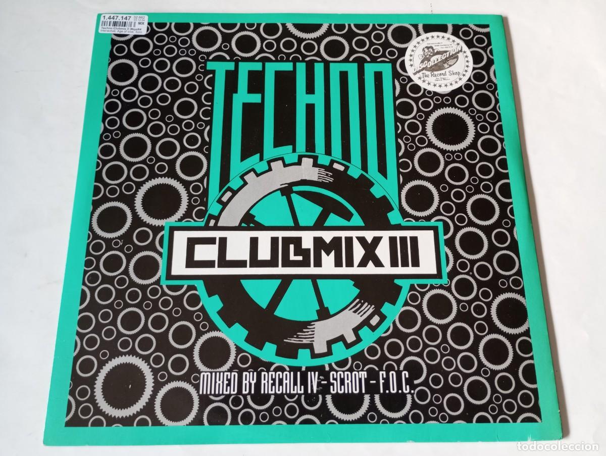 Discos de vinilo: Various &ndash; Techno Clubmix III - 1990 - Foto 1