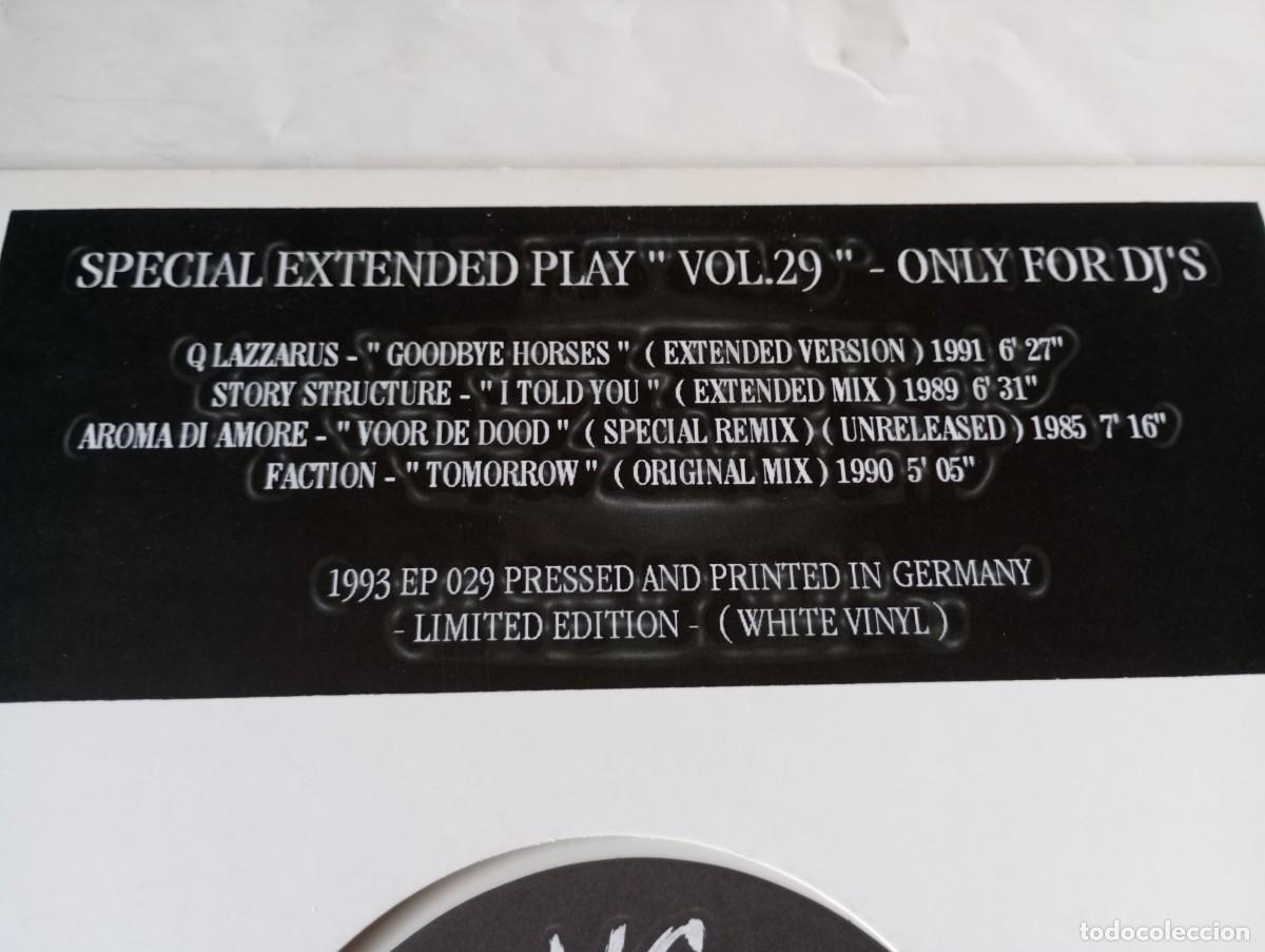 Discos de vinilo: Various &ndash; Special Extended Play - Vol. 29 - 1993 - Foto 2