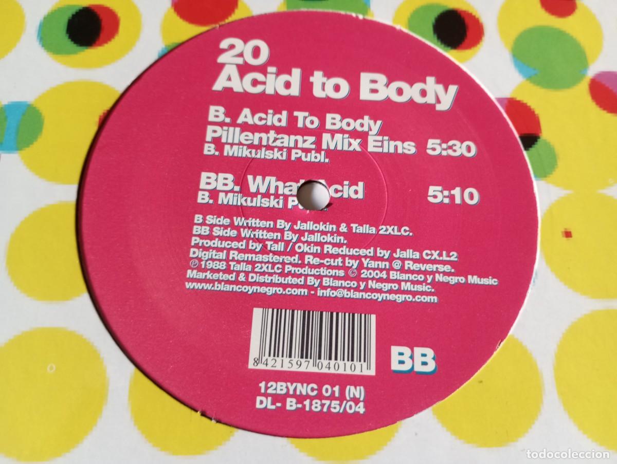 Discos de vinilo: 20 &ndash; Acid To Body - 2004 - Foto 2