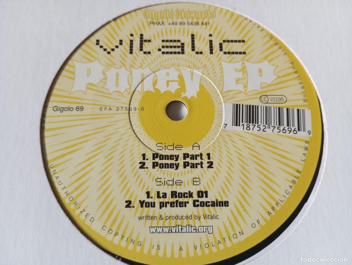 Discos de vinilo: Vitalic &ndash; Poney EP - 2001