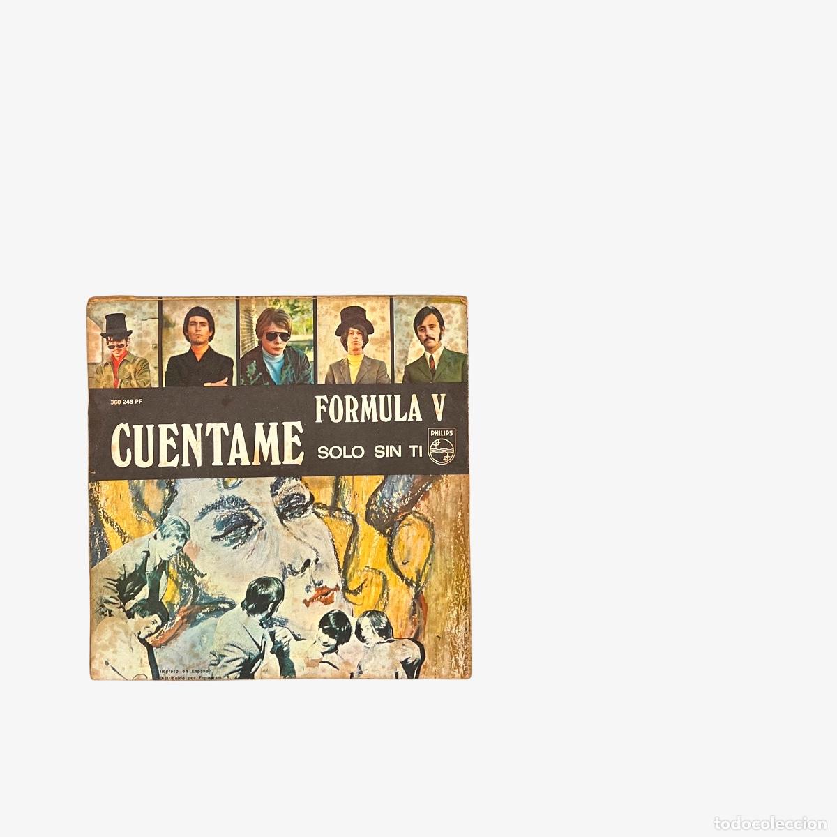Discos de vinilo: SINGLE. Formula V. Cuentame (VG+/G+) - Foto 2