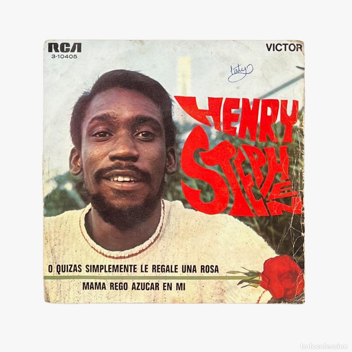 Discos de vinilo: SINGLE. Henry Stephen. O Quiz&aacute;s Simplemente Le Regale Una Rosa (G+/G+) - Foto 1