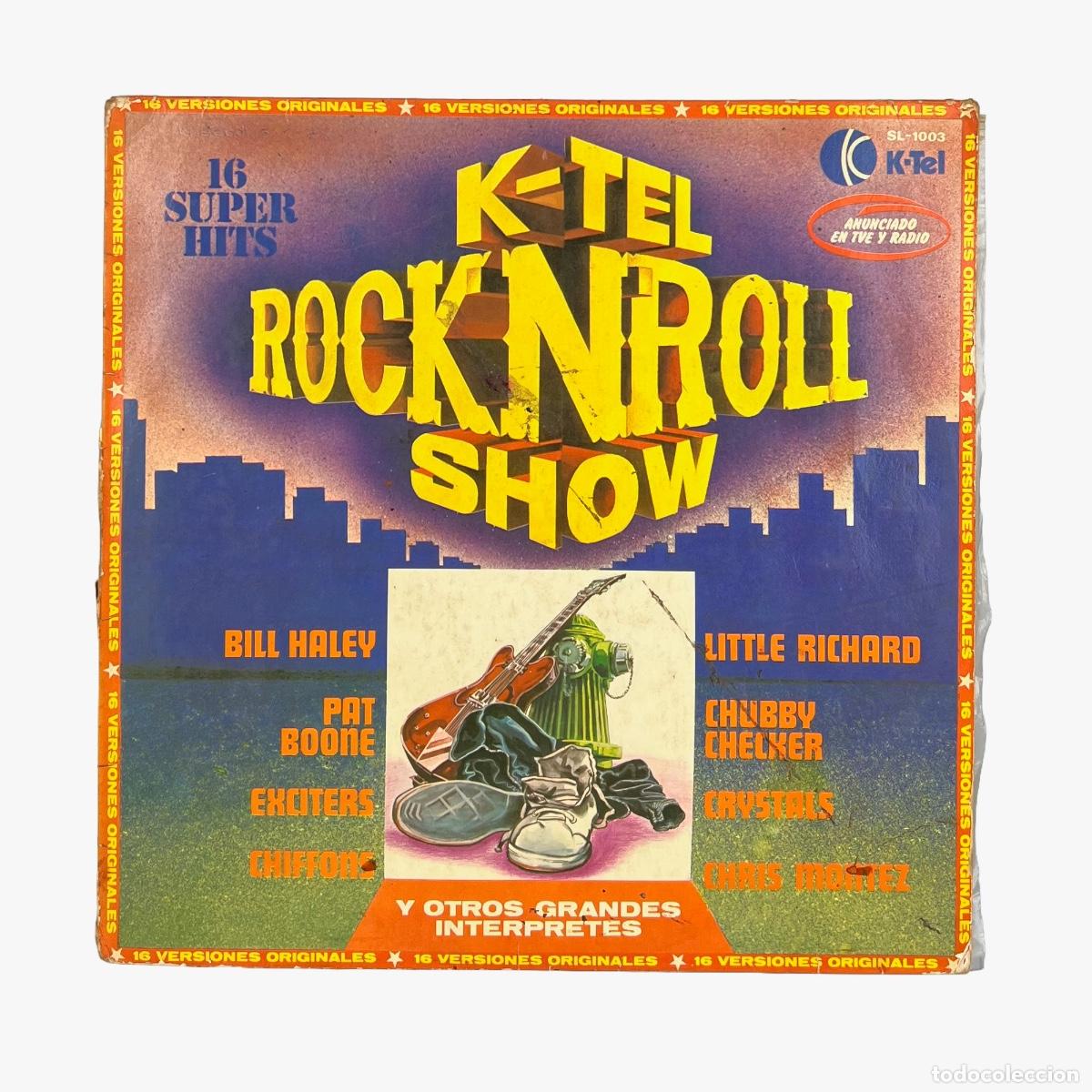 Discos de vinilo: LP. Varios. K-Tel Rock 'N' Roll Show (G+/VG)