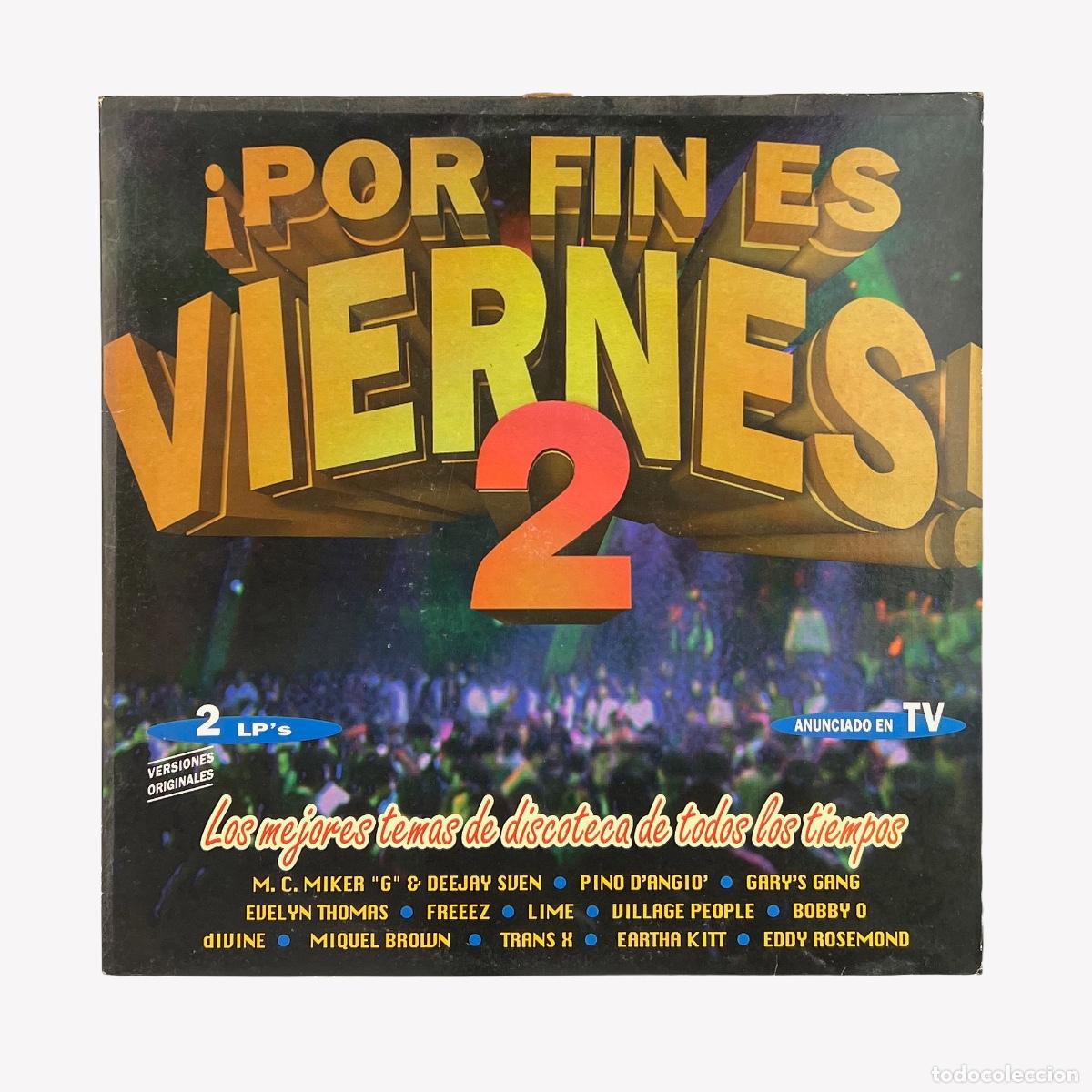 Discos de vinilo: 2xLP, Gat. Varios. Por Fin Es Viernes 2 (VG+/VG+)