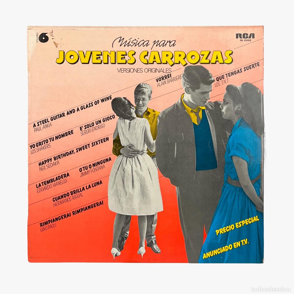 Discos de vinilo: LP. Varios. M&uacute;sica Para J&oacute;venes Carrozas - Vol. 6 (VG+/VG+)