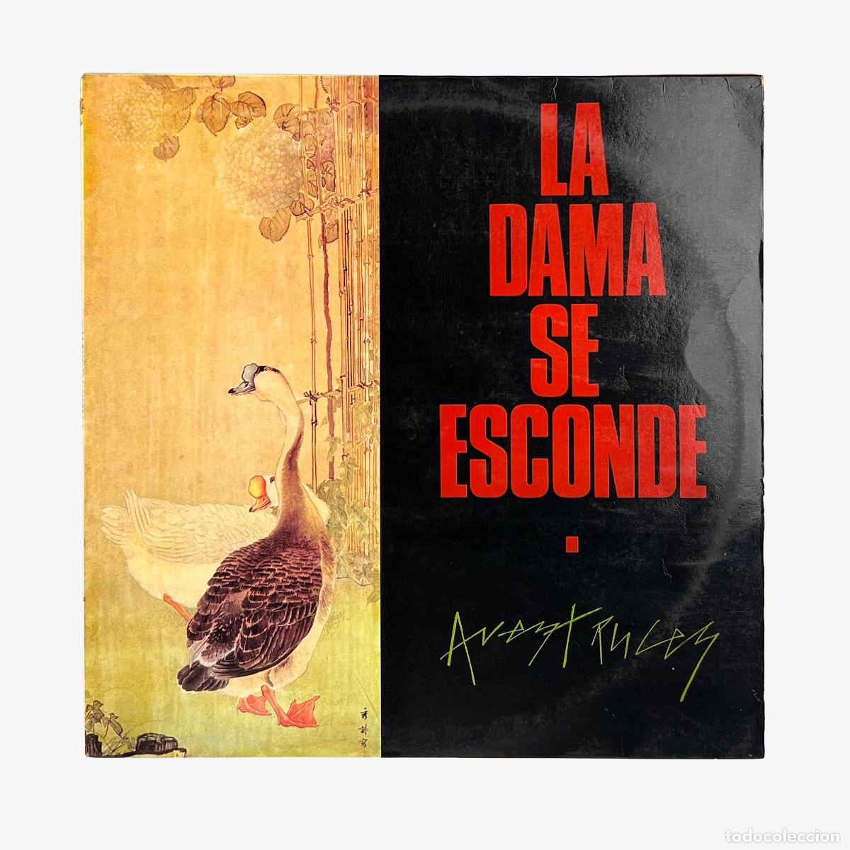 Discos de vinilo: LP. La Dama Se Esconde. Avestruces (VG/VG+)