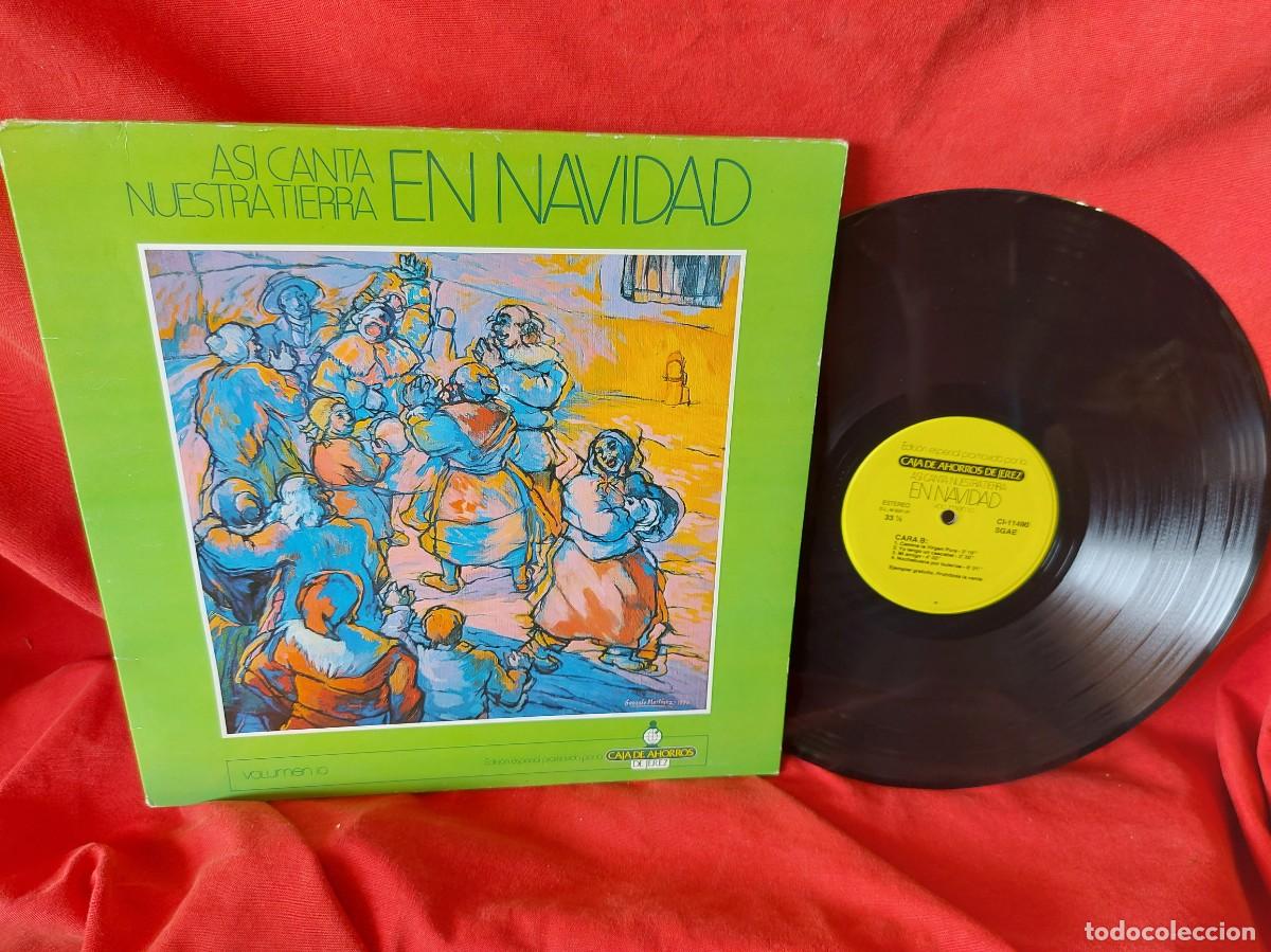 Discos de vinilo: LP AS&Iacute; CANTA NUESTRA TIERRA EN -NAVIDAD VOL.10 --1991 ( PEDIDOS M&Iacute;NIMOS 10 &euro; ) CAJA N.&ordm; 4 - LP