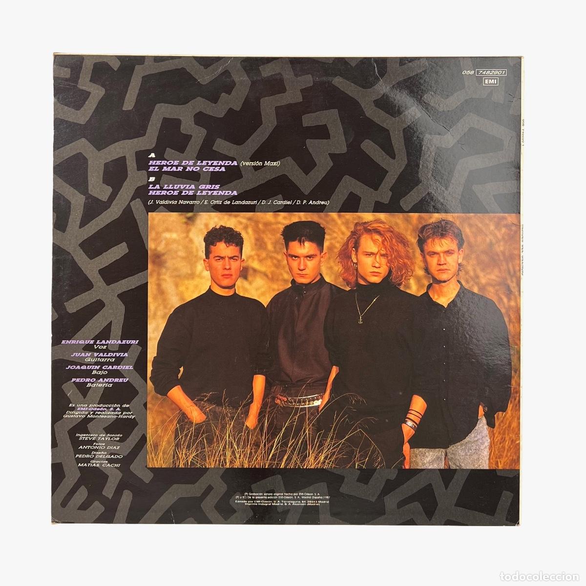 Discos de vinilo: LP. Heroes del Silencio. H&eacute;roe de Leyenda (VG/VG+) - Foto 2