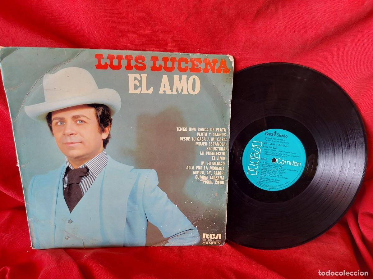 Discos de vinilo: LP LUIS LUCENA EL AMOR -1973 ( PEDIDOS M&Iacute;NIMOS 10 &euro; ) CAJA N.&ordm; 4 - LP