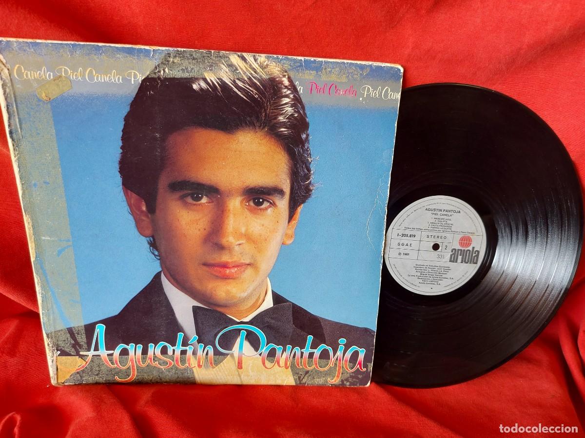 Discos de vinilo: LP AGUST&Igrave;N PANTOJA PIEL CANELA -1983 ( PEDIDOS M&Iacute;NIMOS 10 &euro; ) CAJA N.&ordm; 4 - LP