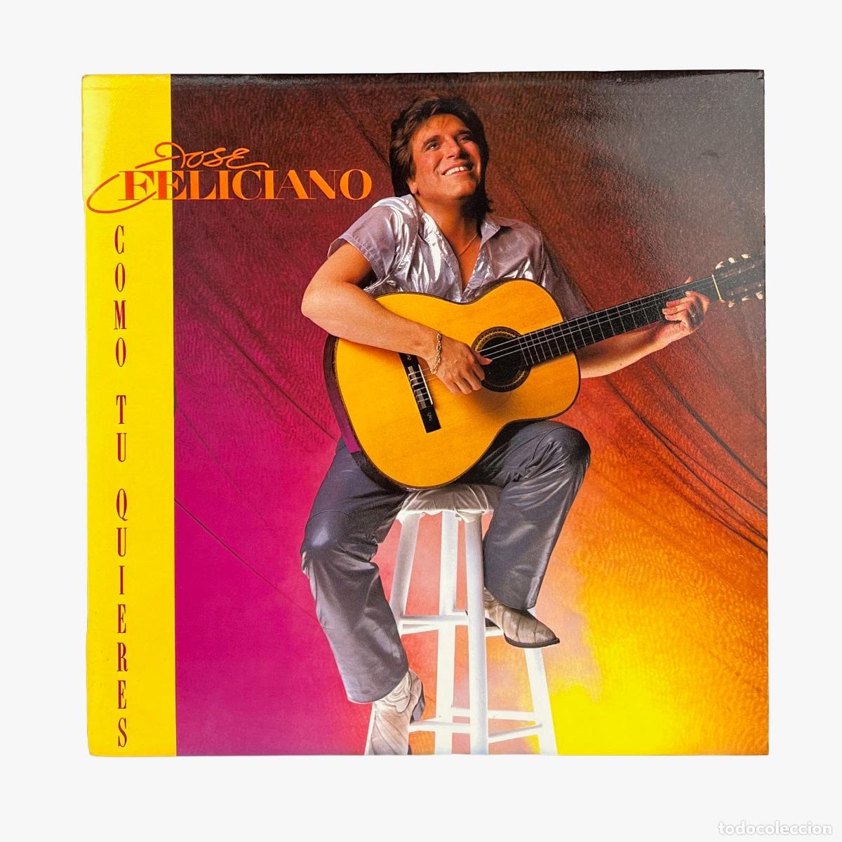 Discos de vinilo: LP. Jose Feliciano. Como tu quieres (VG/VG+)