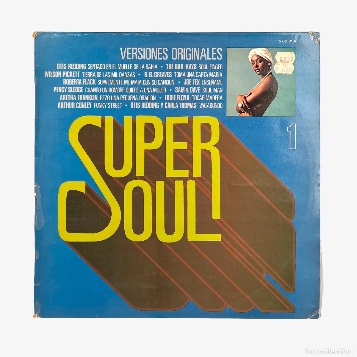 Discos de vinilo: LP. Varios. Super Soul 1 (G+/VG+)