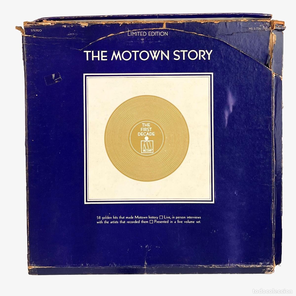 Discos de vinilo: BOX 5XLP. Varios. The Motown Story (VG+/G)