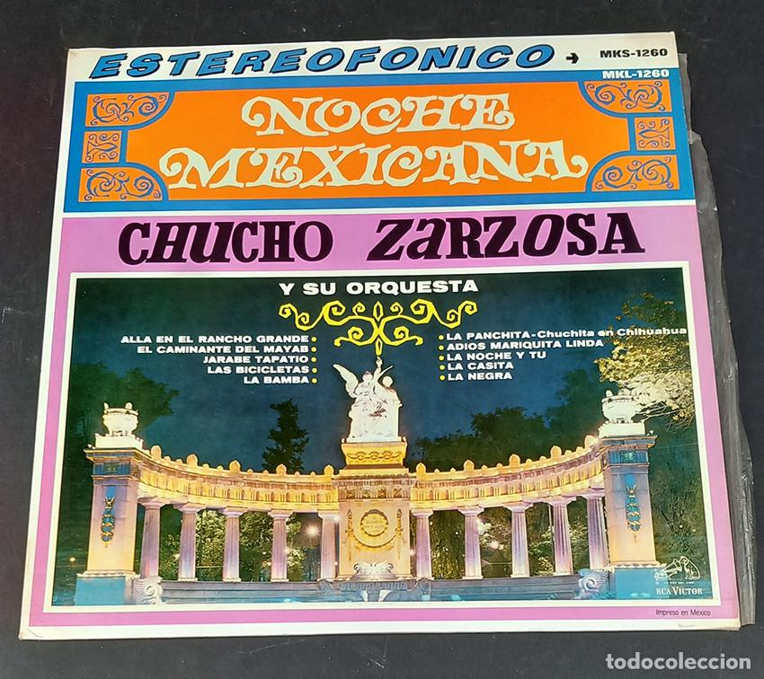Discos de vinilo: M&eacute;xico: Chucho Zarzosa. Noche mexicana. MKS-1260