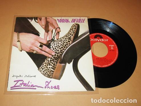Discos de vinilo: WILLY / MINK DEVILLE - ITALIAN SHOES - SINGLE - 1985