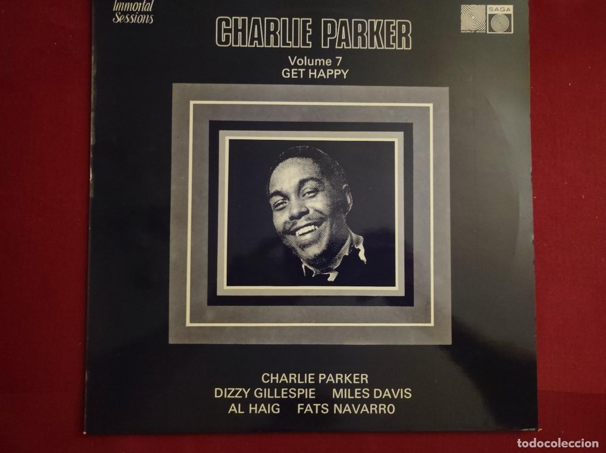 Discos de vinilo: Charlie Parker - Volume 7: Get Happy (LP) - Edici&oacute;n brit&aacute;nica - A&ntilde;o: 1973
