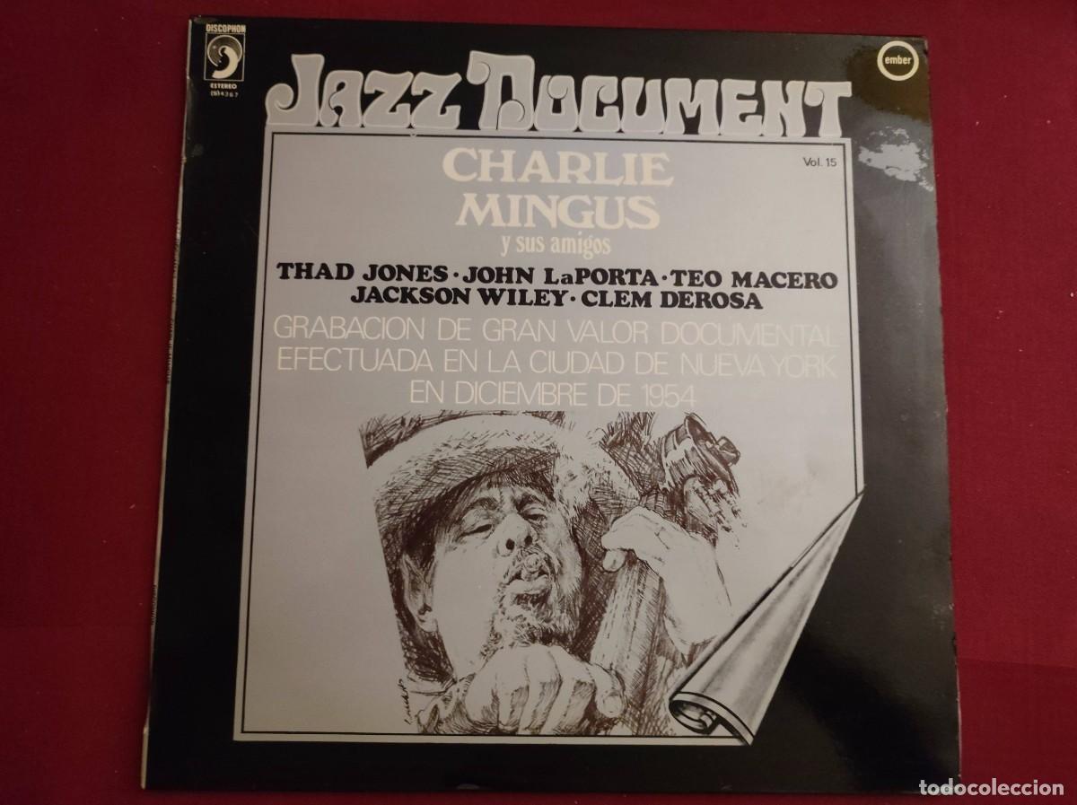 Discos de vinilo: Charlie Mingus - Jazz Document Vol. 15 (LP) - Edici&oacute;n espa&ntilde;ola - A&ntilde;o de edici&oacute;n: 1978