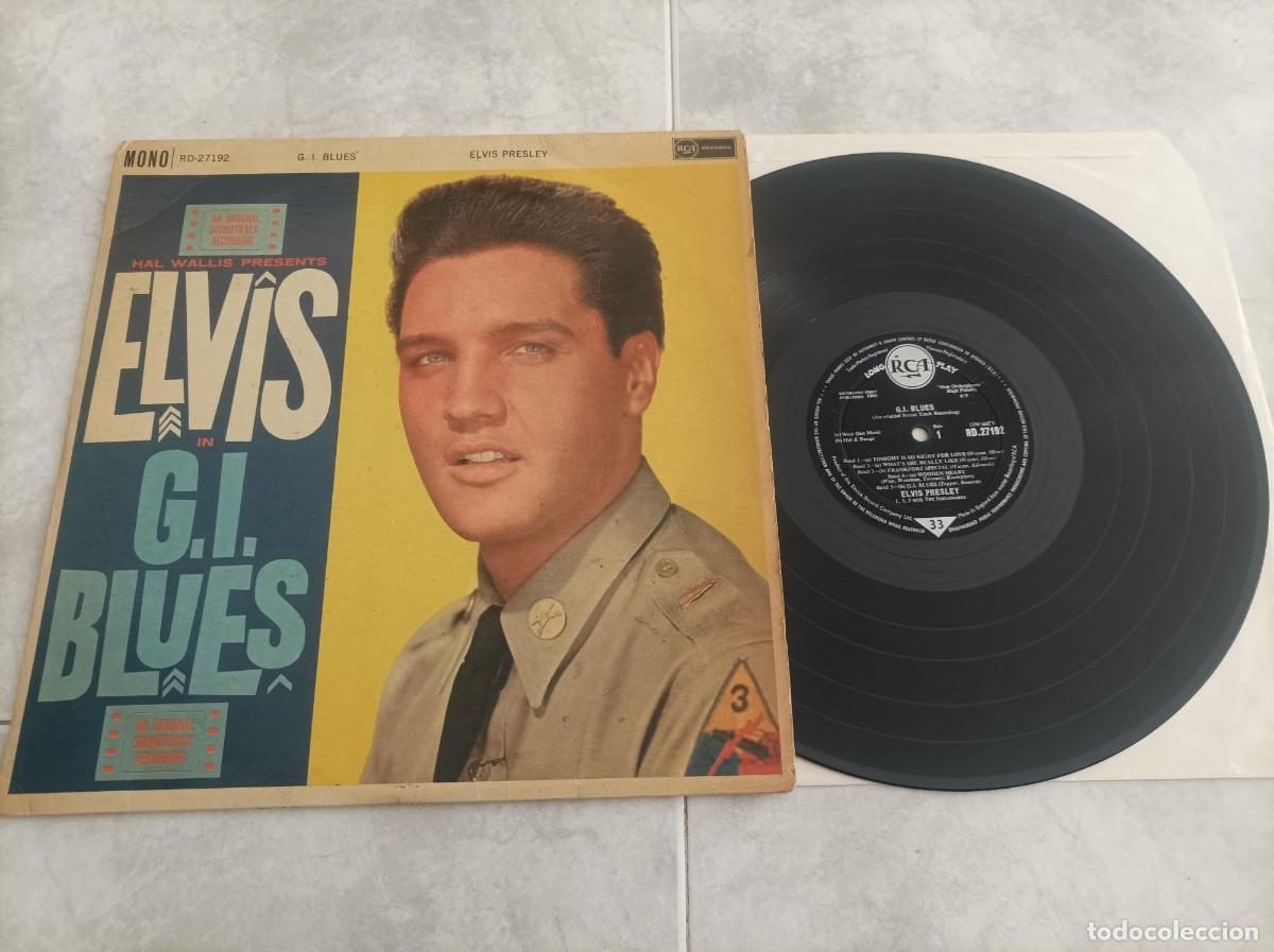 Discos de vinilo: Elvis Presley lp G.I. blues UK