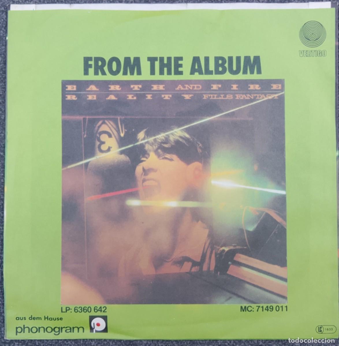 Discos de vinilo: Earth & Fire. Weekend. Vinilo single. - Foto 2