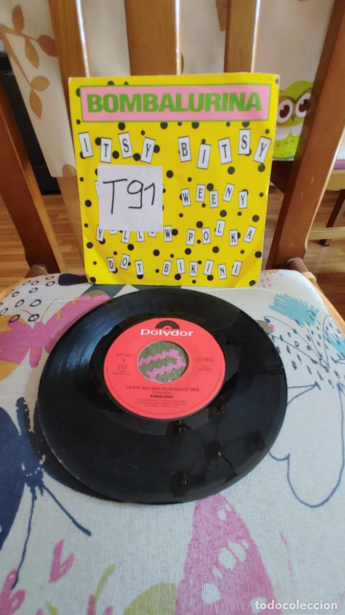 Discos de vinilo: BOMBALURINA-SINGLE ITSY BITSY TEENYWEENY YELLOW POLKA DOT BIKINI