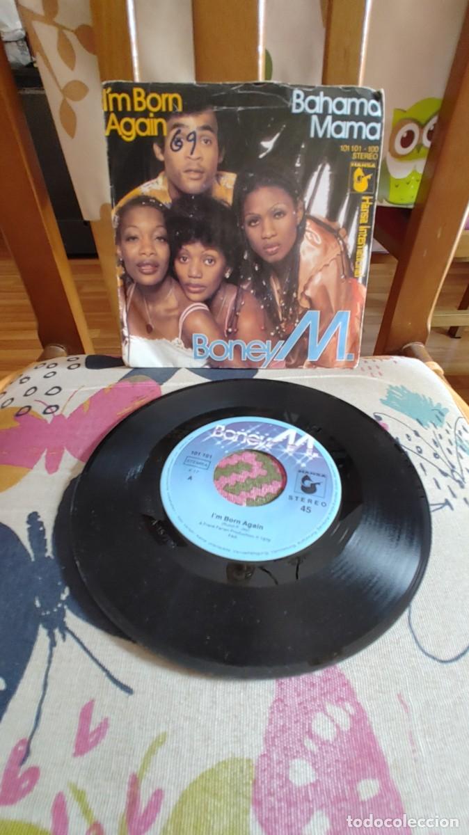 Discos de vinilo: BONEY M-SINGLE I'M BORN AGAIN