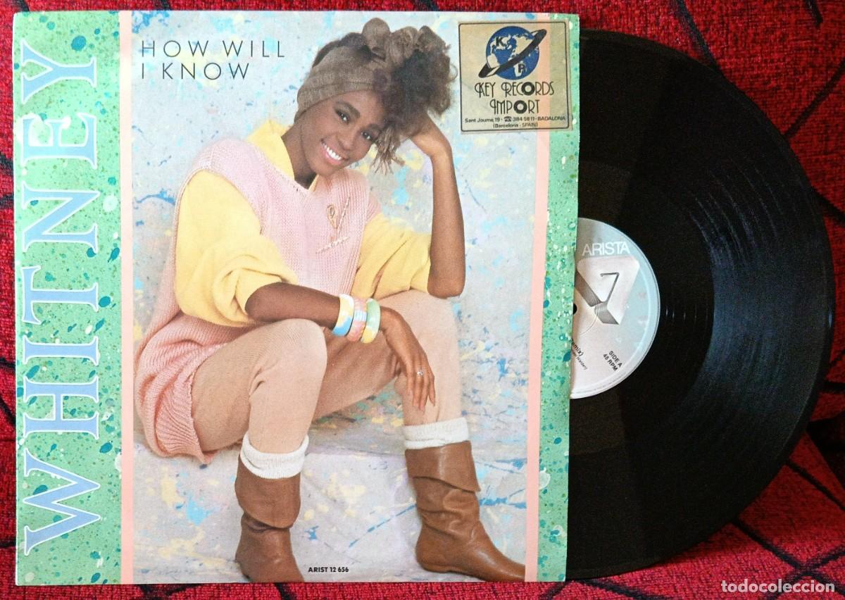 Discos de vinilo: WHITNEY HOUSTON ** HOW WILL I KNOW ** MAXI SINGLE UK 1986