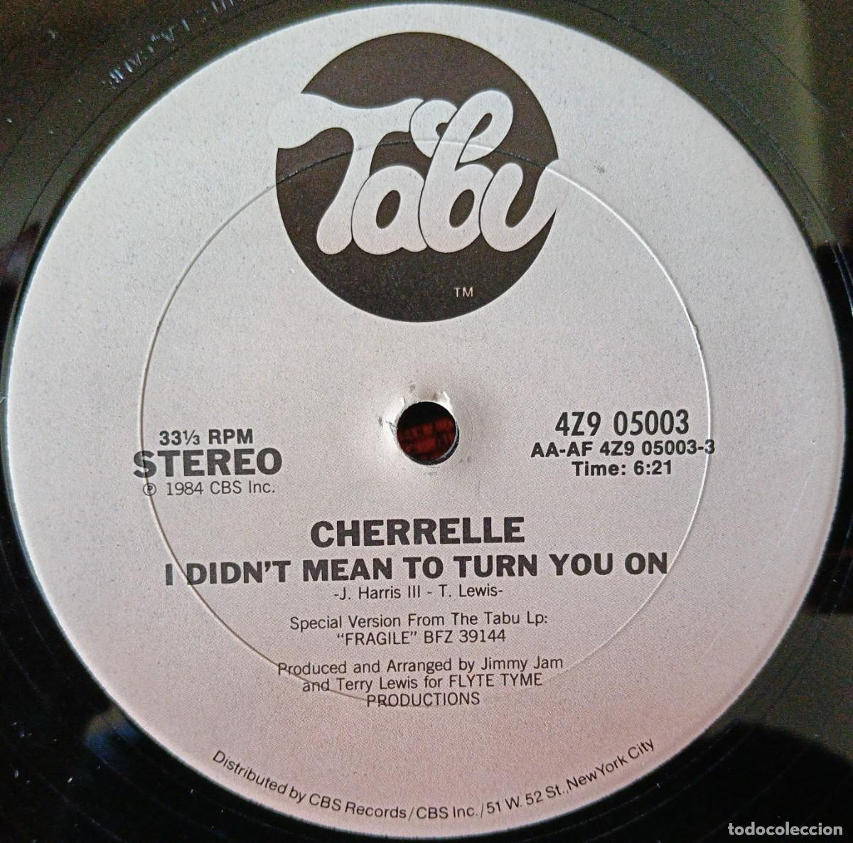 Discos de vinilo: CHERRELLE ** I Didn't Mean To Turn You On ** MAXI SINGLE VINILO 1984 USA