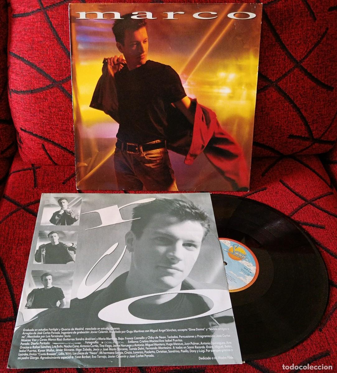 Discos de vinilo: MARCO RICCI ** Marco ** VINILO LP 1991