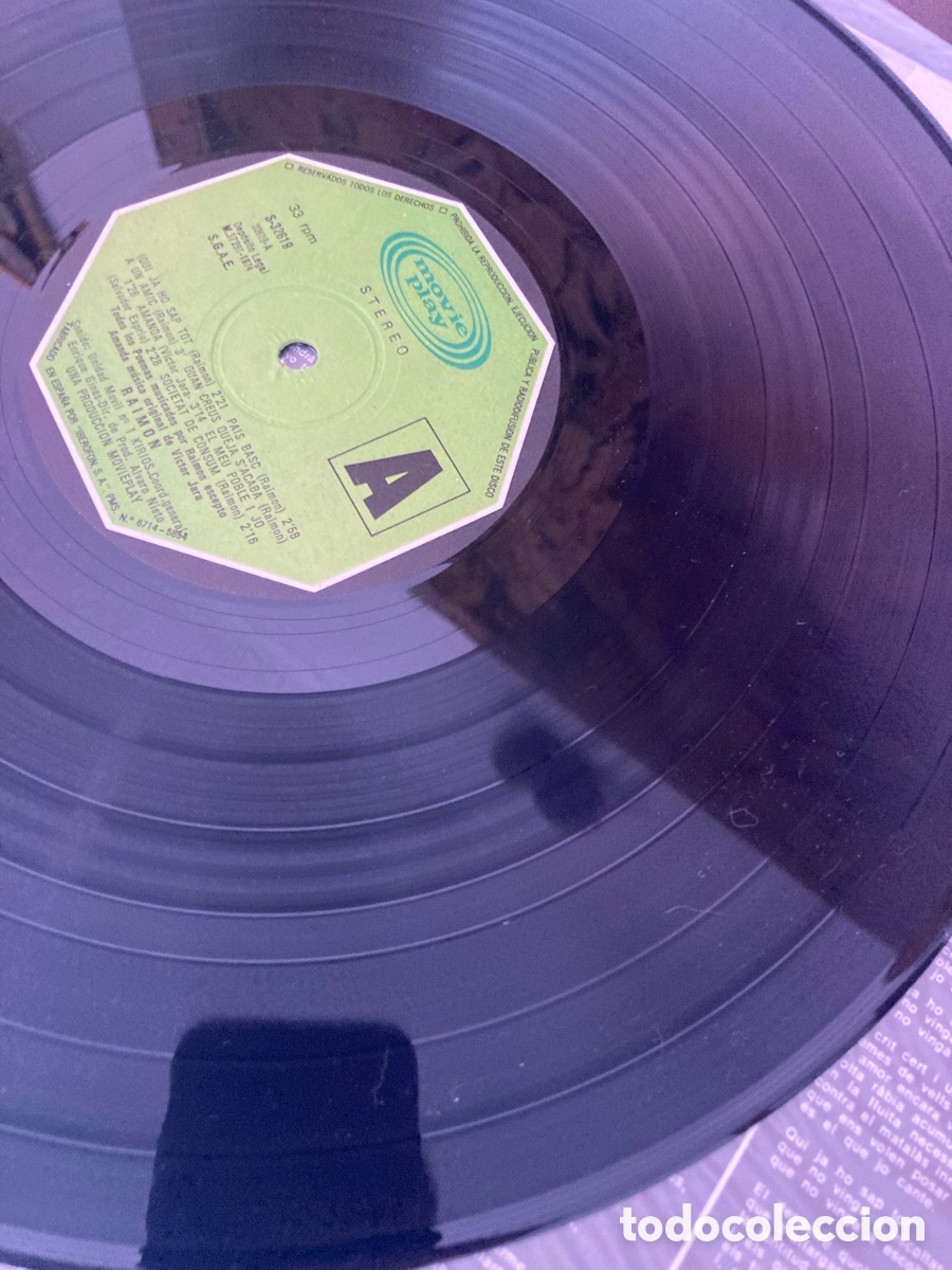 Discos de vinilo: Lote 3 vinilos LP Raimon - Foto 10