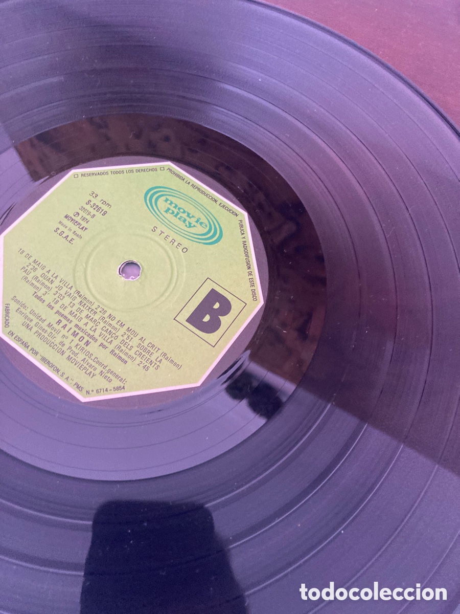 Discos de vinilo: Lote 3 vinilos LP Raimon - Foto 11