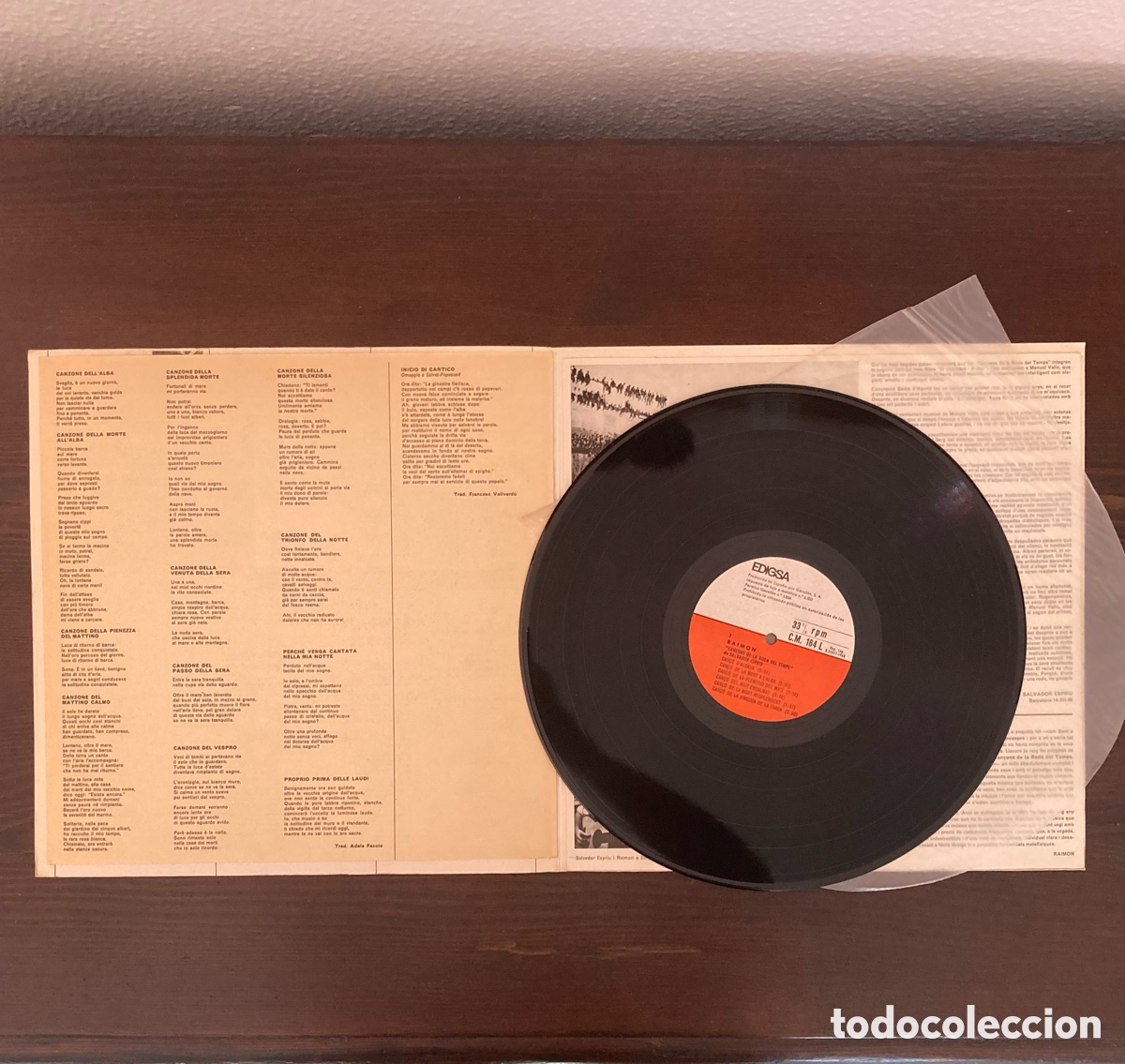 Discos de vinilo: Lote 3 vinilos LP Raimon - Foto 14