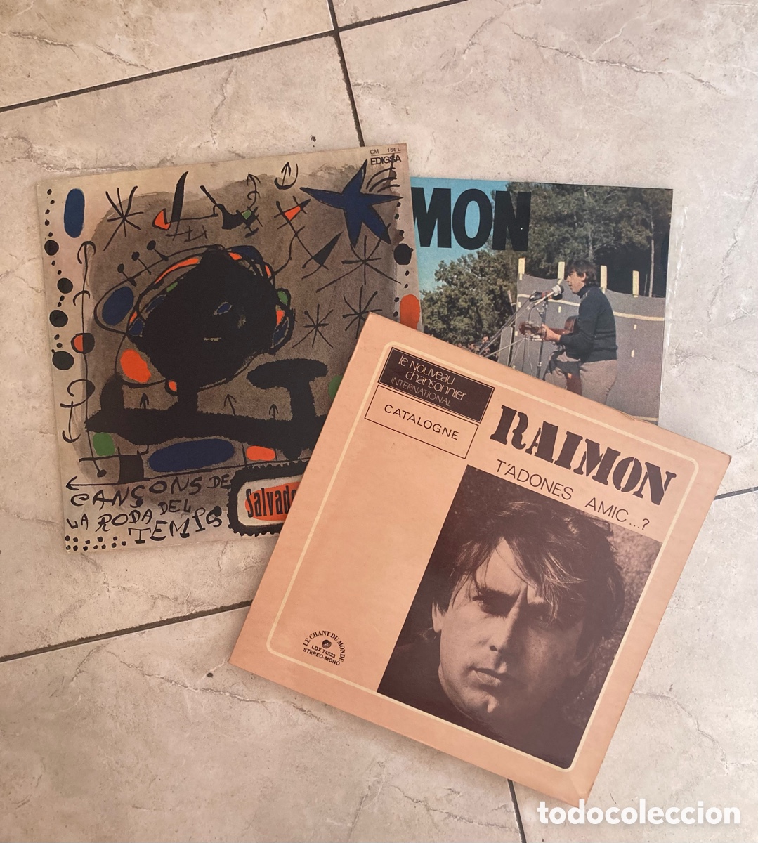 Discos de vinilo: Lote 3 vinilos LP Raimon