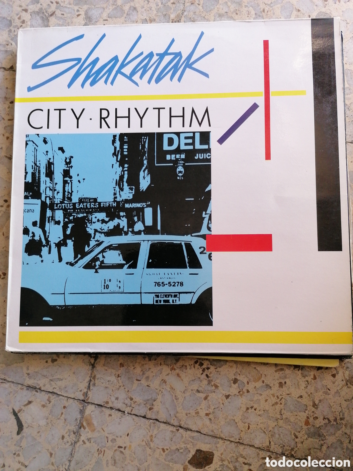 Discos de vinilo: LP SHAKATAK CITY RHYTHM 1985 SPAIN INSERT