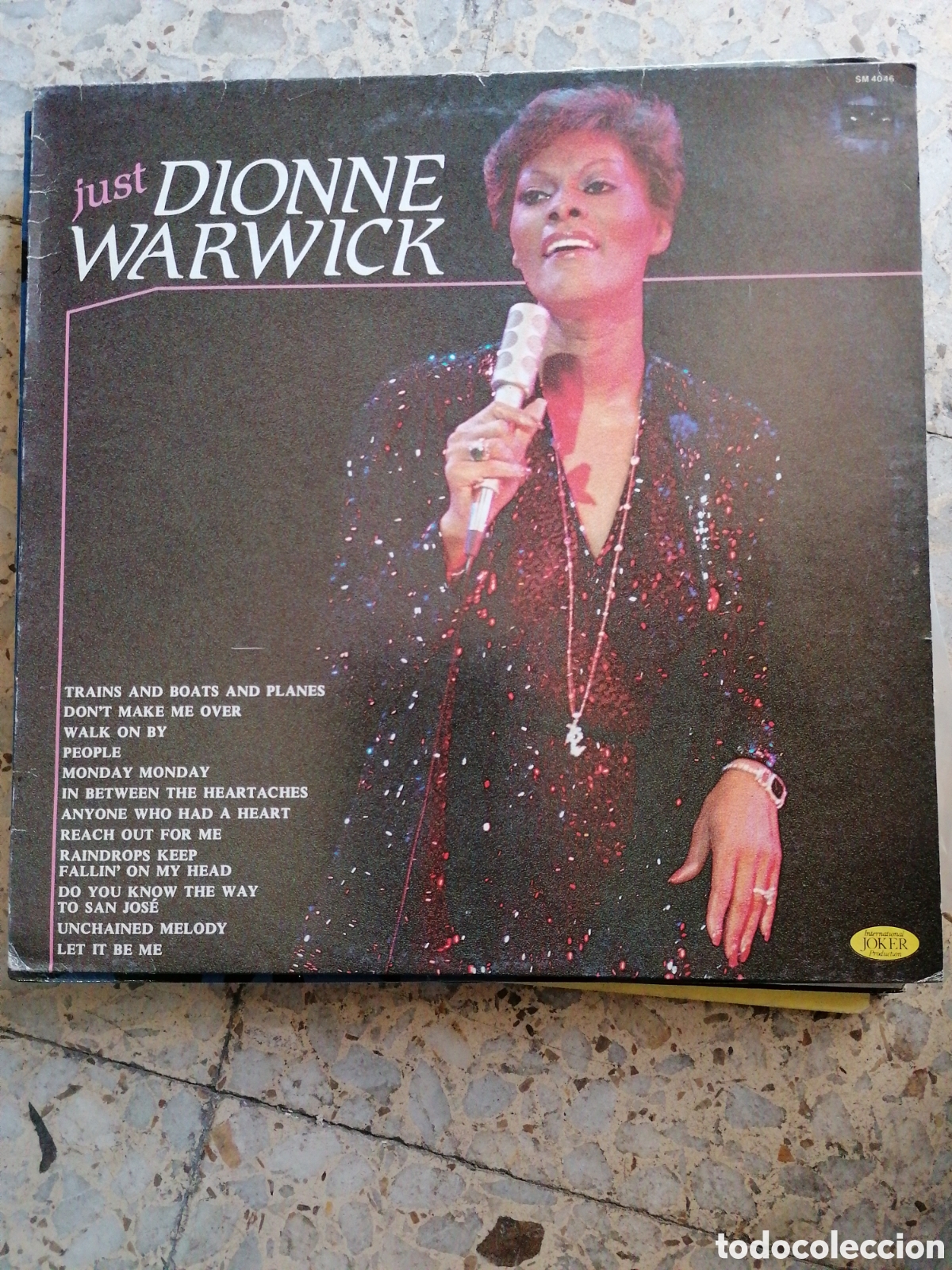 Discos de vinilo: LP DIONNE WARWICK JUST 1983 ITALIA