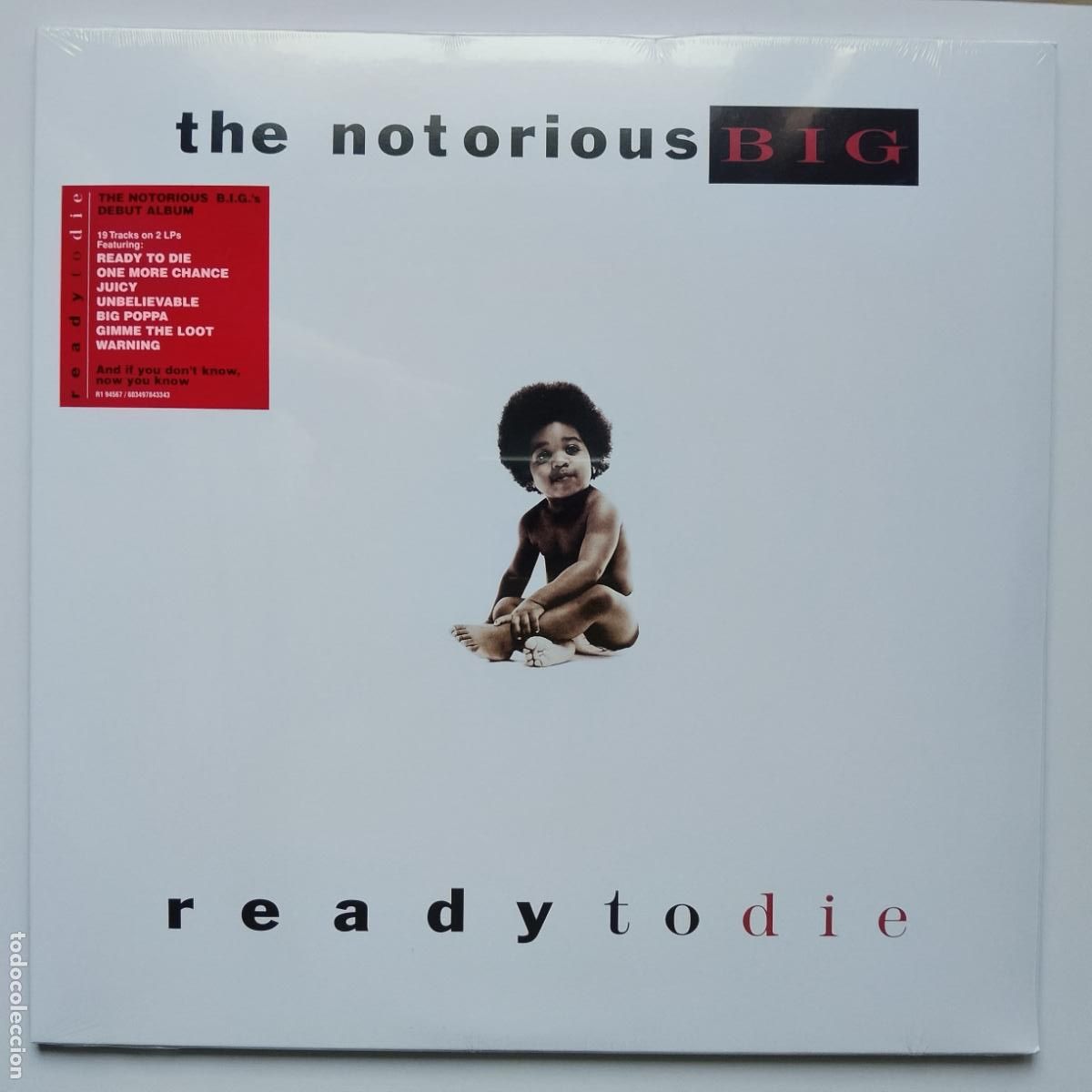 Discos de vinilo: The Notorious BIG-Ready To Die (2xLP Bad Boy Entertainment) RE clasico Hip Hop. Nas, JAY-Z...