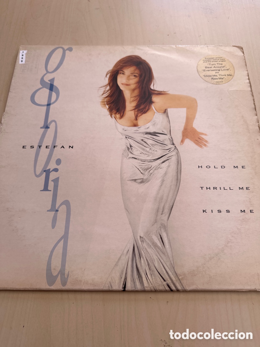 Discos de vinilo: VIN7859 gloria estefan hold me thrill me kiss me VINILO SEGUNDA MANO