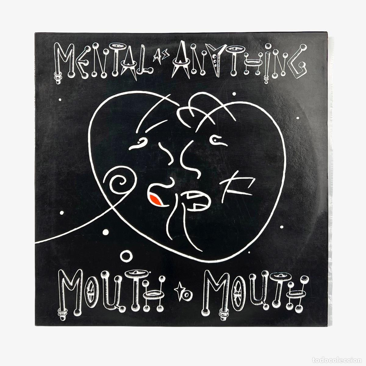 Discos de vinilo: LP. Mental as Anything. Mouth to Mouth (VG/VG+)