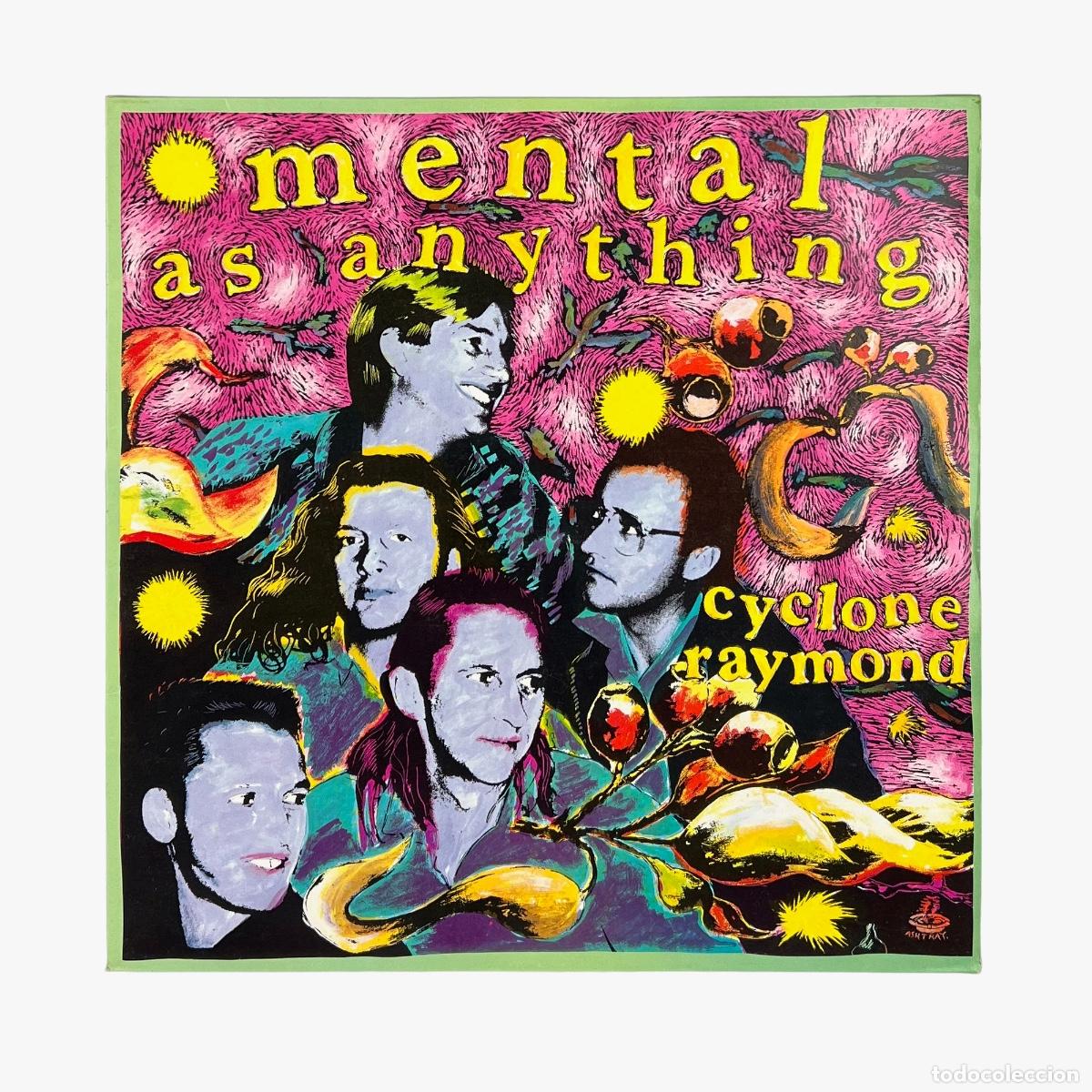 Discos de vinilo: LP. Mental as Anything. Cyclone Raymond (VG/VG+)